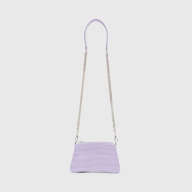 LONGLAI Belly Crossbody Frame Bag - Violet