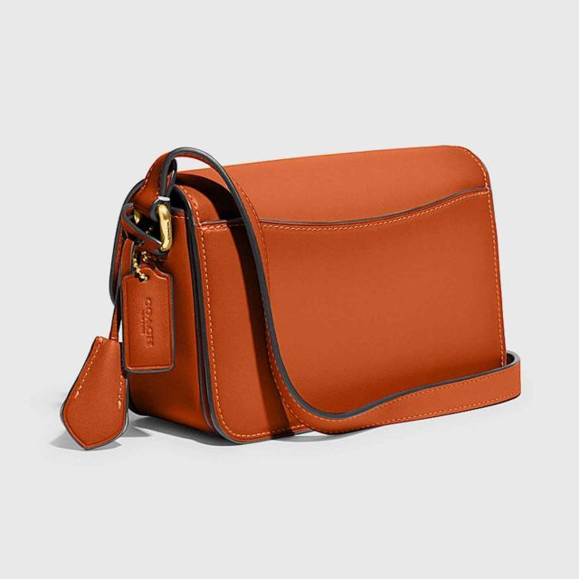 COACH Glovetanned Leather Studio Shoulder Bag 19 - B4/Canyon