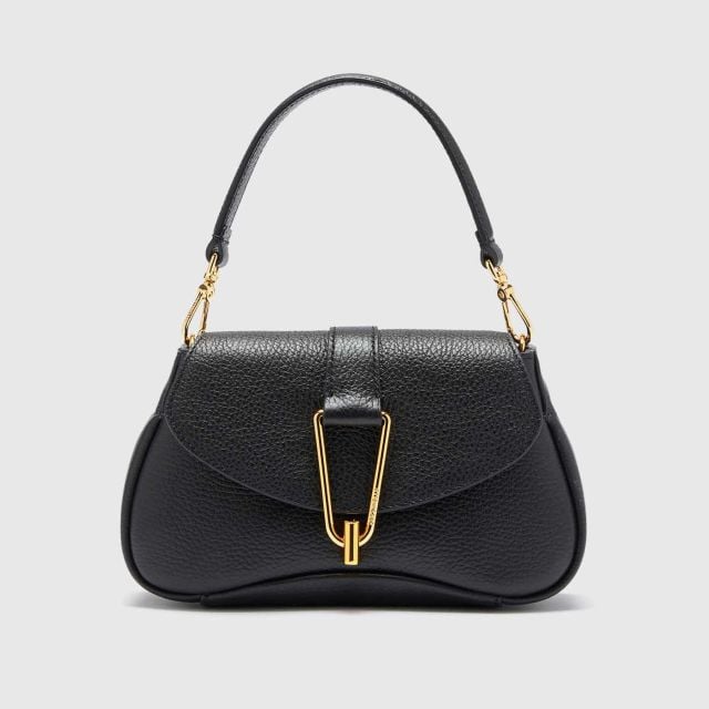 COCCINELLE FW23 Himma Handbag Small Hyper Noir