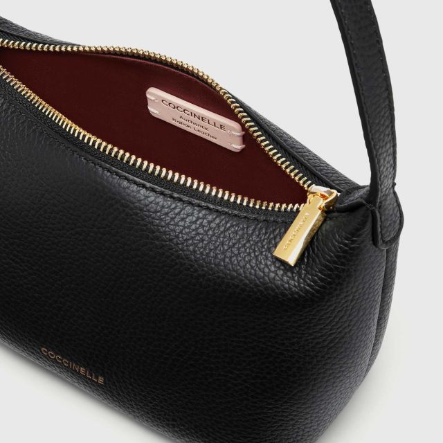 COCCINELLE FW23 Gleen Mini Handbag - Noir