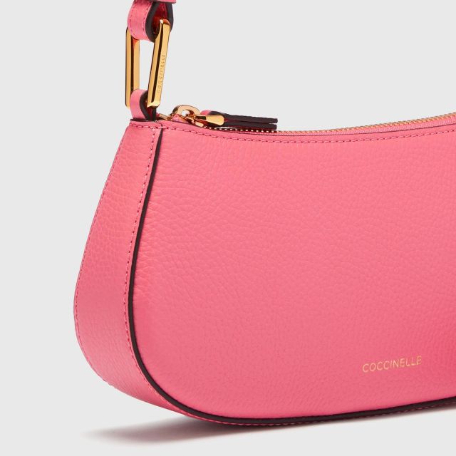 COCCINELLE FW23 Merveille Handbag - Hyper Pink