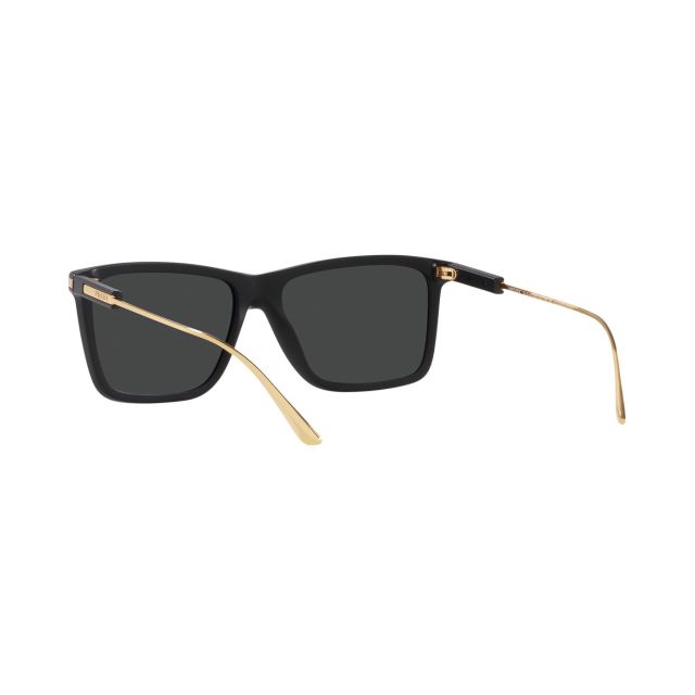 PRADA 0PR 01ZSF Acetate Sunglasses - Matte Black/Polar Black 59