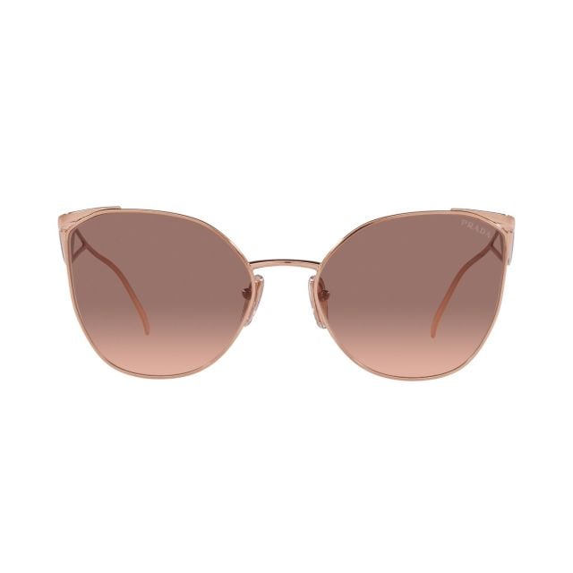 PRADA 0PR 50ZS Metal Sunglasses Pink Gold Pink Gradient Dark