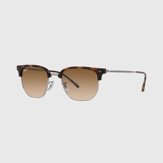 RAY BAN Injected Havana on Gunmetal Clear Gradient Brown