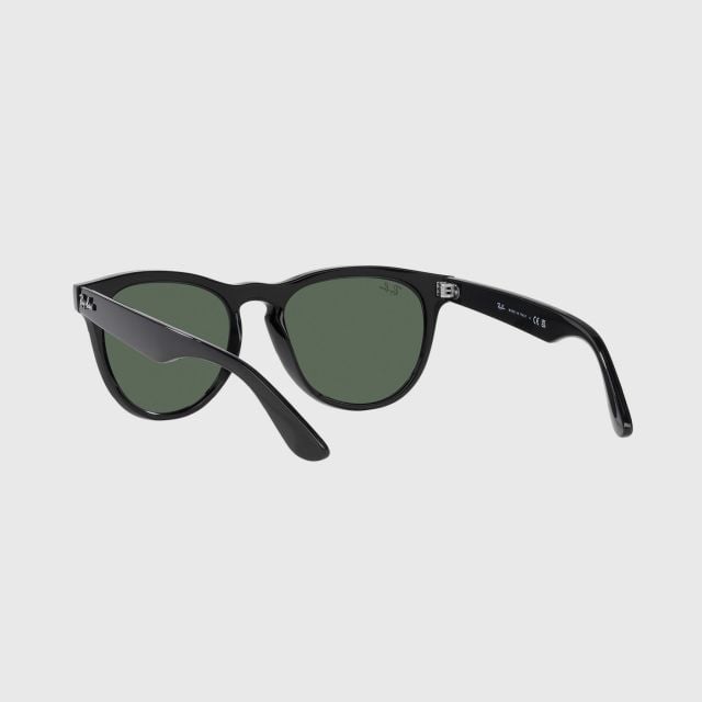 RAY-BAN Nylon Black Dark Green Sunglasses - 54