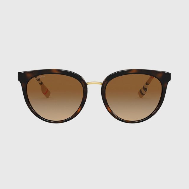 BURBERRY Injected Willow 0BE4316F - Polar Brown Gradient 57