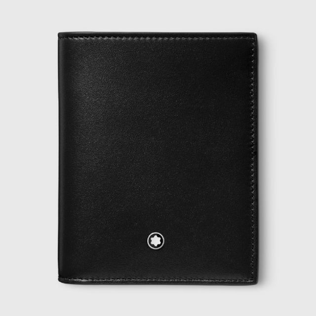 MONTBLANC Meisterstück Compact Wallet 6cc - Black