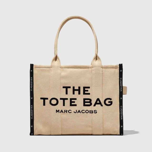 MARC JACOBS The Jacquard Large Tote Bag - Warm Sand
