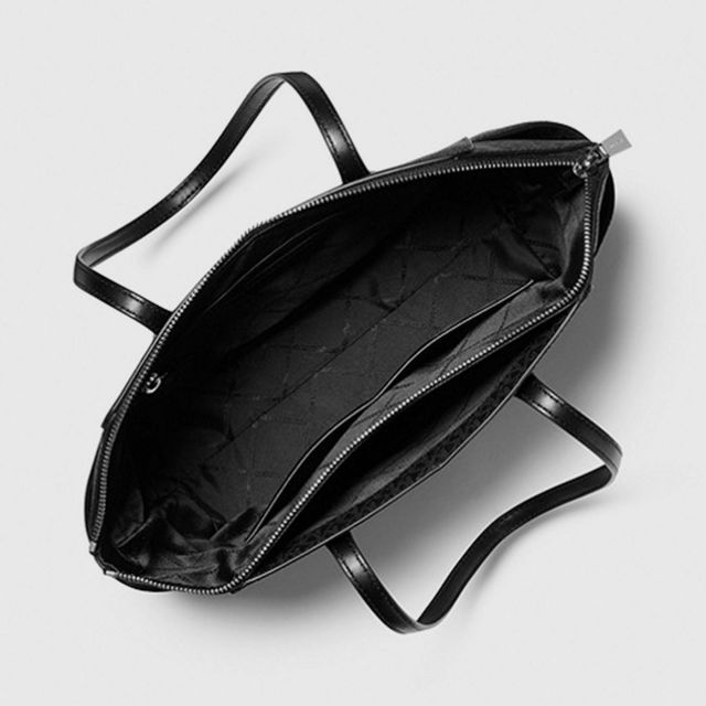 MICHAEL KORS Marilyn Medium Logo Tote Bag - Black