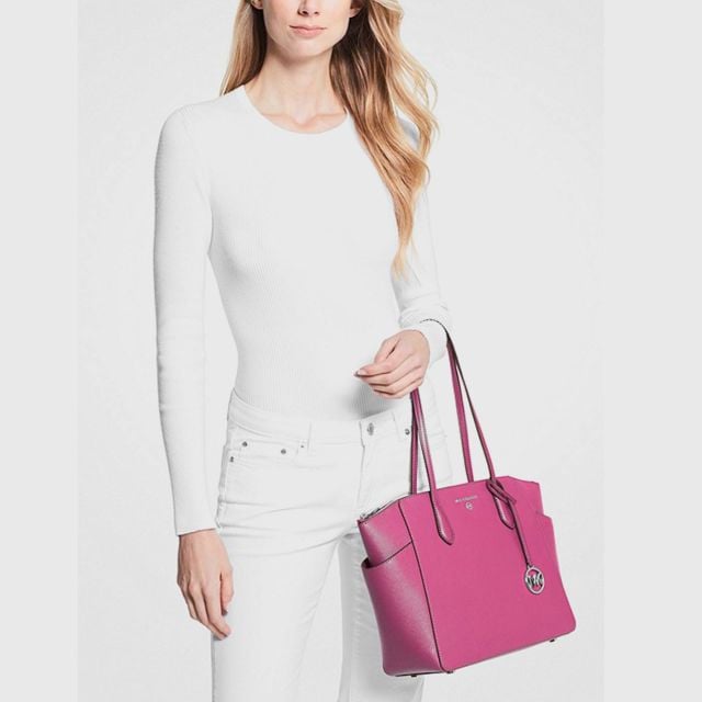 Fuschia michael kors purse sale