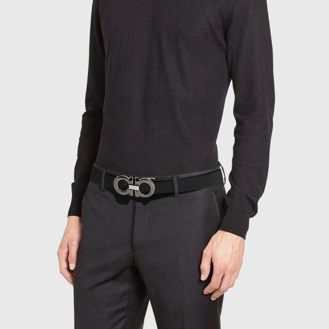 Salvatore ferragamo belt gancini cheap