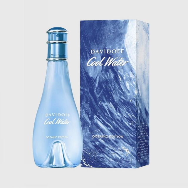 DAVIDOFF Cool Water Woman Oceanic Edition Eau de Toilette for Women 100 ml