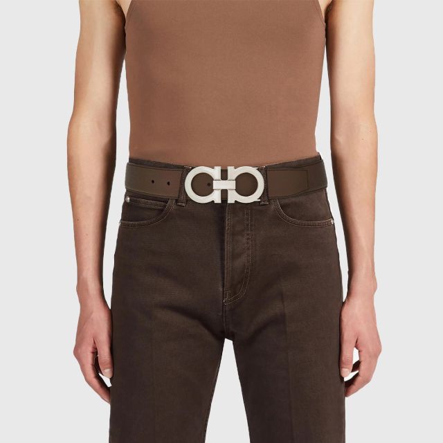Ferragamo belt on waist shop