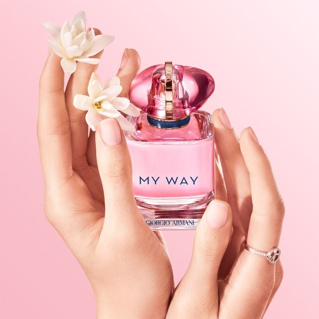Giorgio armani perfume pink shop
