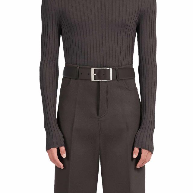 ferragamo mens belt brown