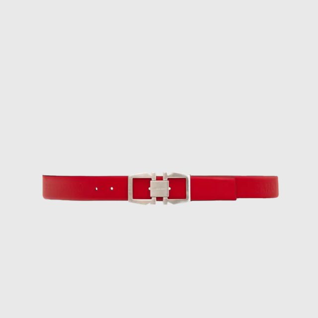 FERRAGAMO M.Belt Adjustable Red 105