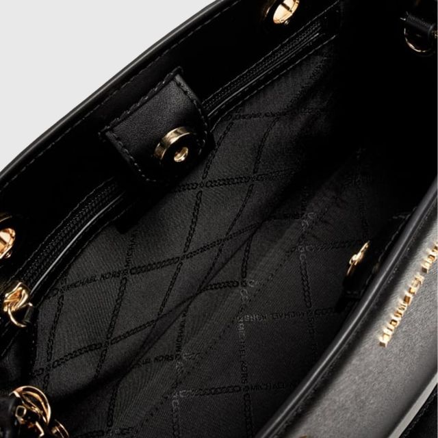 MICHAEL KORS S24 Cynthia Medium Satchel Black