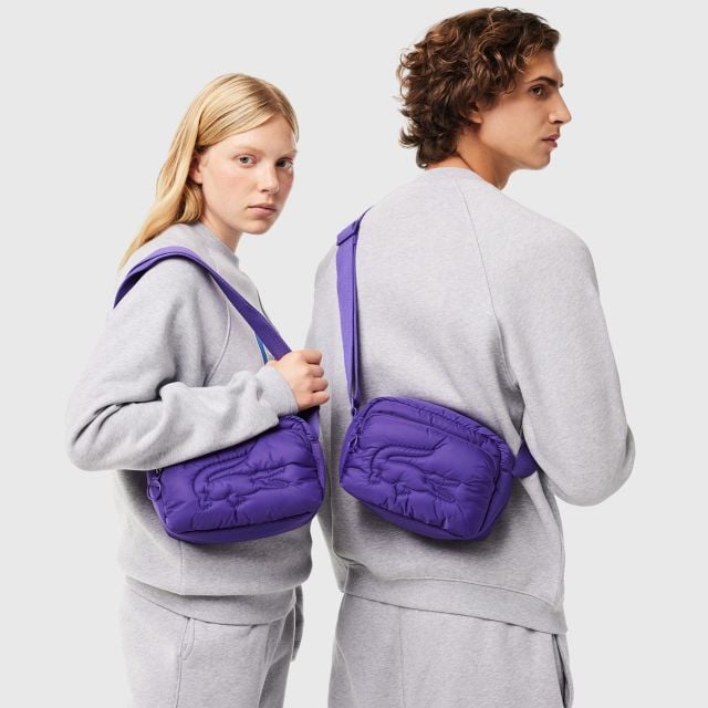 Lacoste purple bag best sale