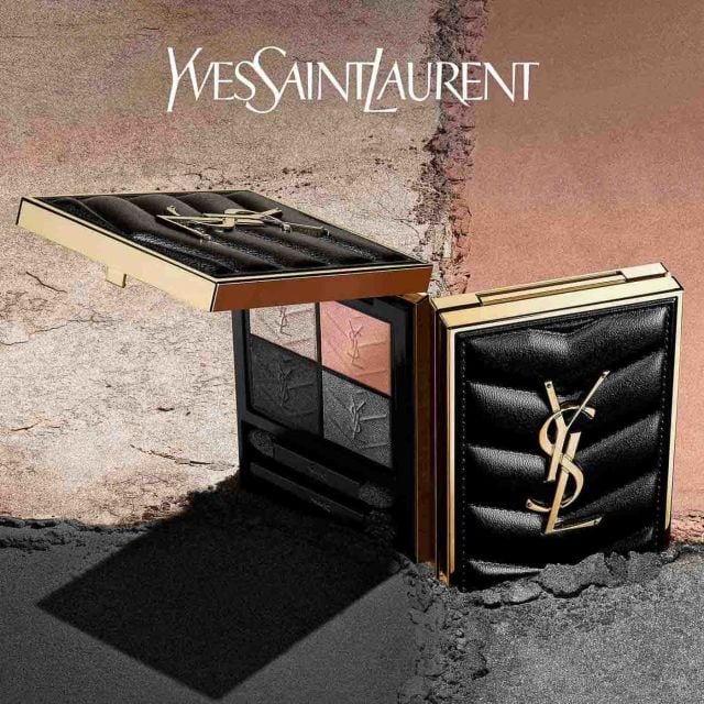 YVES SAINT LAURENT Couture Mini Clutch - 700 Over Noir