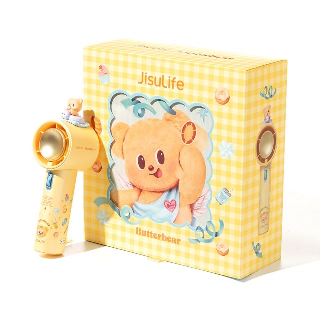 Butterbear x JisuLife Handheld Fan バターベア JISULIFE Handheld Fan Pro1 Butter Bear (5000mAh)