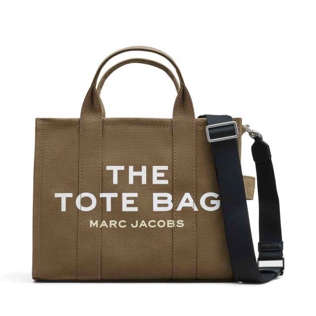 【関税込み】The Medium Tote Bag - Marc Jacobs - Slate Green The Medium Tote Bag - Marc Jacobs - Slate Green - Cotton